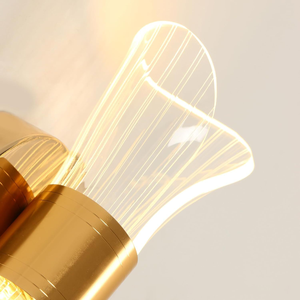 Lampada da comodino interna moderna di alta qualità lussuosa decorazione d'interni illuminazione soggiorno moderna lampada da <span class=keywords><strong>parete</strong></span> in acrilico - Product Image 6