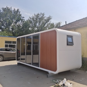 Casa Cápsula Apple Personalizable <span class=keywords><strong>en</strong></span> Oferta, Mini Cabaña de Primera Calidad con Forma de Manzana, Casa de Oficina con Forma de Manzana para <span class=keywords><strong>Terrenos</strong></span> Inutilizados - Product Image 6