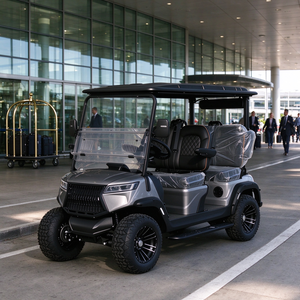 Carrito de Golf Eléctrico para 4 Pasajeros, Colores de Pintura Personalizados, Suspensión Independiente, Buggy para Campo de Golf - Product Image 1