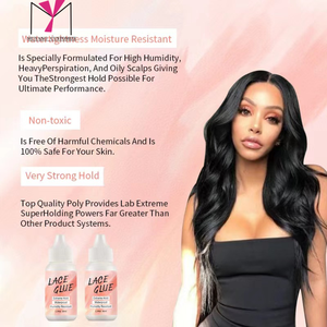 MUYANG CUSTOMIZE <b>Lace</b> <b>Glue</b> 38ml Extreme Hold Waterproof Humidity Resistant Hair Extension Adhesive - Product Image 3