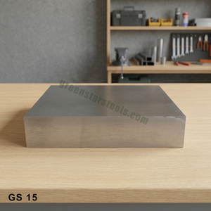Bloc de travail en acier pour la fabrication de bijoux, surface de travail pour le poinçonnage, le forgeage, le façonnage et la texturation des métaux, outil manuel pour orfèvre |   GS16 - Product Image 2
