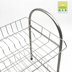 Nuevo estante para platos de 2 niveles con soporte para utensilios y escurridor de platos para mostrador de cocina, almacenamiento Doble - Product Image 2