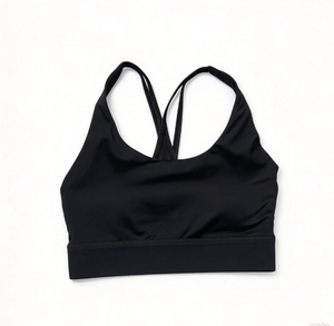 Seamless Criss Cross Yoga Top <b>Women</b> Breathable Solid Color Sports Bra Crop Tank Gym <b>Bralette</b> Multi Color Multi color <b>bralette</b> - Product Image 3