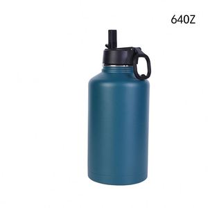 Hot Sales 64OZ Double Wall Stainless Steel Vacuum <b>Flask</b> Customized Logo Sport Gym Fitness Water Bottle for Business Gifts - Product Image 3