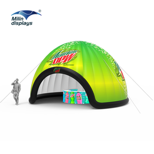 Gonfiabili pubblicitari tenda cupola in tessuto Oxford antivento sole leggeri organizzatori espositori eventi sportivi - Product Image 2