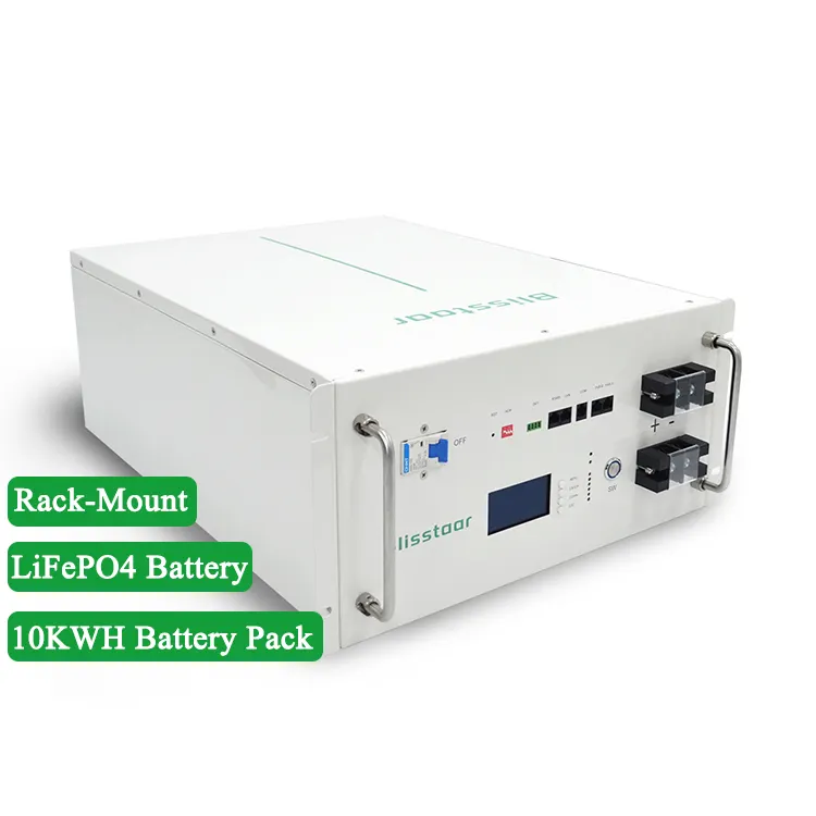 100ah 200ah 48V 51,2 V Hochspannungs-Lithium batterie Lifepo4 Batterie pack Rack für Sonnensystem montiert