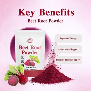 Suplementos Herbales OEM ODM de Venta Caliente, Polvo de Remolacha Roja Natural para Energía, Antioxidante y Refuerzo del Sistema Inmunológico - Product Image 3