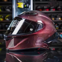Casque de moto intégral AG* résistant aux UV, en ABS, avec grande aile arrière, visière solaire transparente noire, résistant aux rayures, homologué DOT