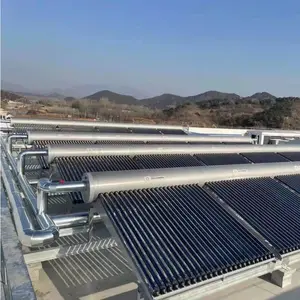 Paneles solares baratos, sistema de calentador solar de agua caliente con tanque de agua de almacenamiento, calentador doméstico