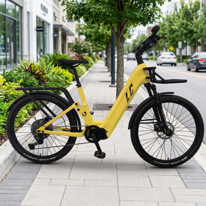 Vélo électrique urbain de haute qualité, batterie lithium 36V <span class=keywords><strong>500Wh</strong></span>, cadre en aluminium, 11 vitesses, design style SUV, pour les trajets quotidiens en ville - Product Image 5