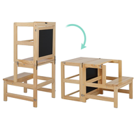 Tour d'apprentissage en bois pour enfants tour debout en bois de cuisine pour enfants pour comptoir de cuisine