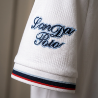 Kaos Polo Pria ODIN Elite Bordir Logo Custom Kerah Dalam Bermerek Lengan Pendek Mewah Kerah Berumbai Sport Polo