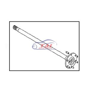 Arbre d'essieu arrière économique d'occasion pour 100 NX (1990-1994) - Référence 38164-8S10B - Product Image 2