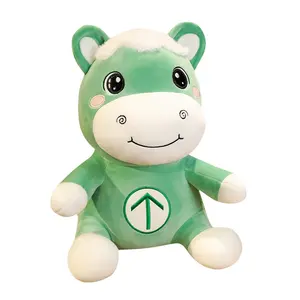 AIFEI игрушка новый мультфильм Аниме Маленькая зеленая лошадь плюшевая игрушка кукла путешествия милый подарок для профилактики эпидемии