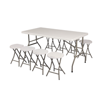 Table pliante multifonctionnelle Table pliante longue pour petit appartement sans installation