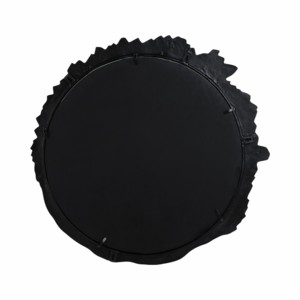 Miroir mural ovale décoratif de grande taille au design sculptural pour chambre à coucher, salon, salle de bain, entrée - Product Image 6