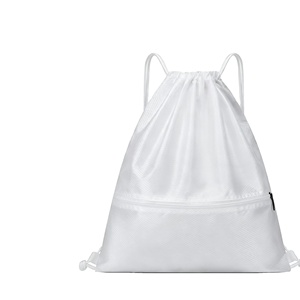 Mochila con Cordón Ajustable Impermeable Personalizada de Fábrica, Bolsa Deportiva de Gran Capacidad con Bolsillo con Cremallera para Gimnasio, Fitness y Baloncesto - Product Image 1