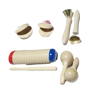 Wholesale Kids Wooden Orff Percussion Instruments Kit For Kindergarten Early Learning <b>Musical</b> Teaching - Product Image 4