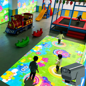 Hot Sale Kids Interactive Floor Projection System with 80+ Holographic Games Projector for Immersive Play Experience - Product Image 1