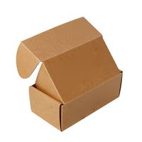 Vente directe d'usine de boîtes pliantes en carton ondulé avec logo et design personnalisés