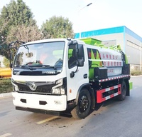 Camion poubelle de cuisine, camion de collecte des déchets alimentaires à chargement latéral, camions poubelle personnalisés de l'usine chinoise