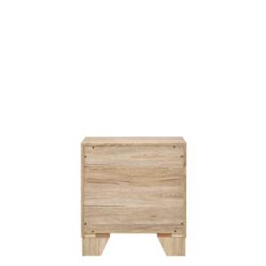 DB Miquell Smart Modern Luxury Nightstand Natural Finish Wooden and Marble <b>Bedroom</b> <b>Furniture</b> for Home and Hospital Use - Product Image 5