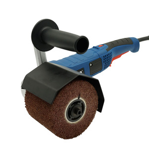 HERZO outils <span class=keywords><strong>électrique</strong></span>s roue d'outil <span class=keywords><strong>électrique</strong></span> polisseuse en acier inoxydable brunissage Machine de polissage - Product Image 1