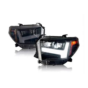 Car Front <b>Lights</b> Accessories for Toyota Tundra 2014-2020 Upgrade LED Auto Headlights <b>Projector</b> Lens Plug and Play Assembly - Product Image 2