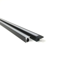 YG- 0709A Profilé en aluminium linéaire pour éclairage LED à montage en surface pour bande lumineuse