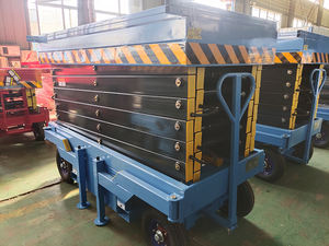 Platform Lift Gunting Hidrolik Mobile 4M 6M 8M 10M 12M 14M, Kapasitas Angkat 500kg, untuk Pekerjaan di Ketinggian, Bersertifikasi CE - Product Image 3