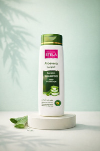 Champú de Aloe Vera 400 ml x 24 Botellas, Champú Natural para el Cuidado del Cabello, para un Cabello Suave y Brillante, Cuidado del Cuero Cabelludo, Suministro al por Mayor - Product Image 2