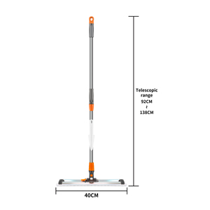 <span class=keywords><strong>Mop</strong></span> sợi microfiber siêu thấm hút với khả năng xoay 360 độ °   Đầu xoay thiết kế phẳng không cong để dễ dàng lau sàn - Product Image 2