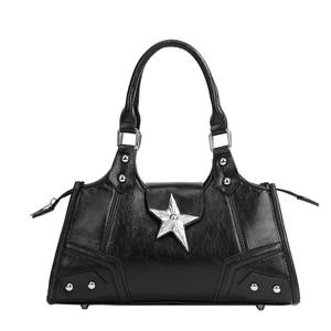Large Capacity PU Leather Women's <b>Tote</b> <b>Bag</b> Stylish Crossbody shoulder <b>bag</b> black Underarm <b>Bag</b> handbags for women ladies <b>bags</b> - Product Image 4