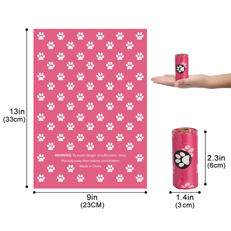 Empreinte de patte rose de 10 microns