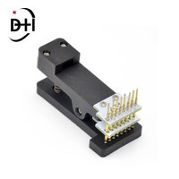 Soporte de Prueba con Espaciado de 2.54mm, Abrazadera para PCB, Sonda de Fijación, Pin Pogo para Descarga de Programa, Grabación 3P 4P 5P 6P 7P 8P 9P 10P