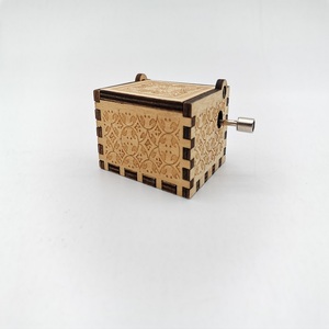 2022 Music boxes wooden music gift box personalized wooden music box custom