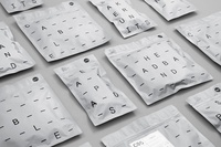 Sac à fermeture éclair d'aluminium d'emballage de produits électroniques de stratification mate imprimée par coutume de haute qualité pour des câbles de bandeaux d'écouteurs