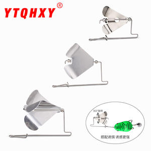 Spinner Maple Leaf Style Anti Snag Propeller <b>Lure</b> For Snakehead Freshwater <b>Fishing</b> Alloy Minnow Accessory 12.5g 23g 34.5g - Product Image 2