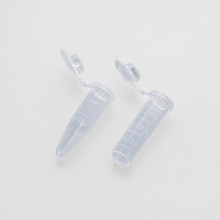 Tubes de Centrifugation en PP de Qualité Médicale 1,5 ml 2 ml 15 ml 50 ml à Fond Conique Anti-fuite Sans DNase Ni RNase Consommables de Laboratoire