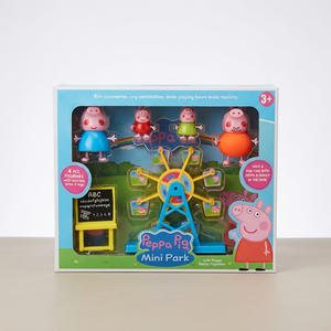 Maison de jeu en carton Peppa Pig Deluxe avec figurines et accessoires - Product Image 1