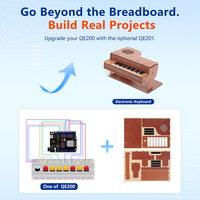 Kit de démarrage ACEBOTT pour l'éducation STEM complète, composants programmables DIY ESP32, projets de kits électroniques DIY pour Arduino