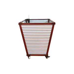 Fioriera Quadrata in Lega di Alluminio Ecologica dal Design Moderno <span class=keywords><strong>per</strong></span> Parchi Comunali, Giardini e Paesaggi Urbani - Product Image 1