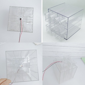 COBLOCKS, decoración personalizada para oficina/estudio, particiones de notas brillantes con temática musical, bloques de construcción gigantes, bricolaje disponible - Product Image 3