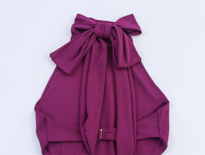 Vestidos Formales sin Mangas para Mujer, Corte Regular, Tejido de Ganchillo, Ecológico, Cintura Natural, Nueva Colección de Otoño - Product Image 5