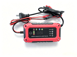 Cargador de Batería Eléctrico de 12V para Auto y Moto, 12V 6A 90W, Protección Contra Sobretensión, Reparación Automática por Pulsos para Baterías de Plomo-Ácido y LiFePO4 - Product Image 2