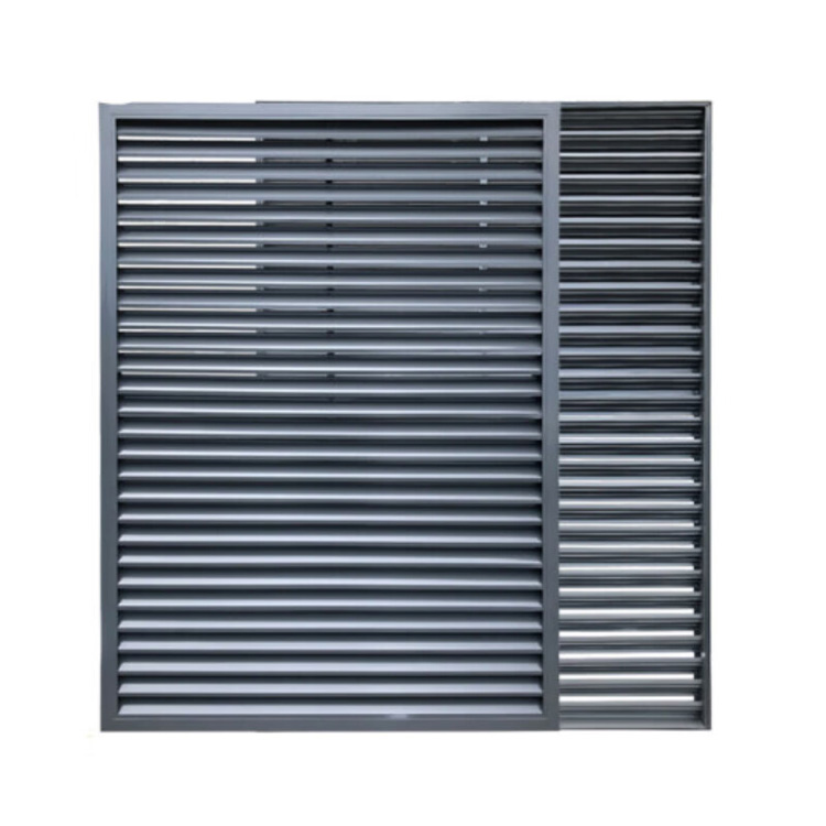 Hot Selling Exterior Modern Ventil ating Shutter Aluminium für Fenster mit Rollladen