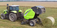Mini presse à foin ronde haute performance série 66kW 9YZ pour les besoins agricoles