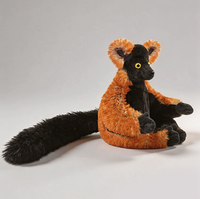Peluche de lémur à queue annelée réaliste, jouet animal de la forêt personnalisé, différents styles, singe en peluche réaliste