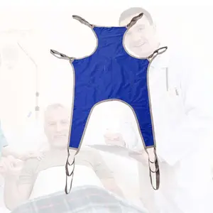 Durable Manual Lifting Slings Nursing And Bedridden Patient Care Equipment With High Loading Capacity Positioning Straps