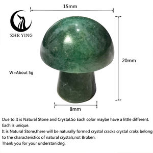 Мини-Грибы Zhe Ying, кристалл, полудрагоценный натуральный драгоценный камень, ремесленный лечебный кварцевый мини-гриб, резной камень, гриб - Product Image 5